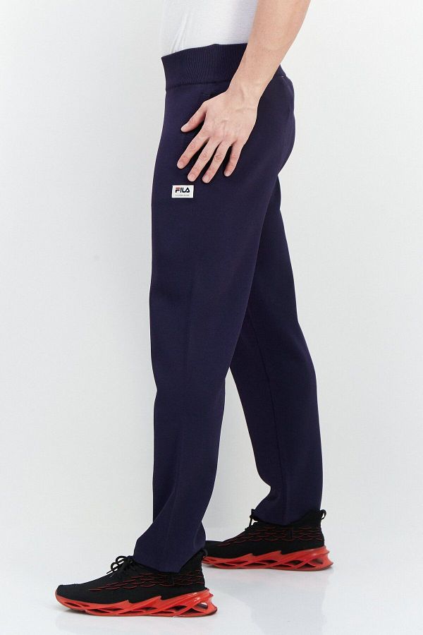 Fila navy blue sweatpants cheap