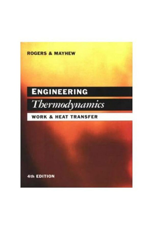 Pearson-Engineering Thermodynamics Work And Heat Transfer 1