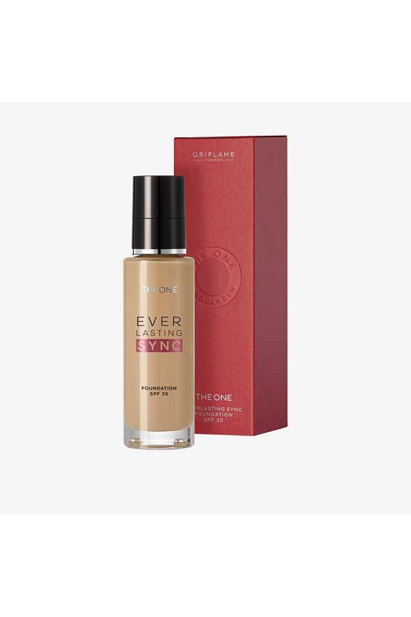 Oriflame-The One Everlasting Sync Waterproof Foundation Providing UVA Protection 30 SPF 1