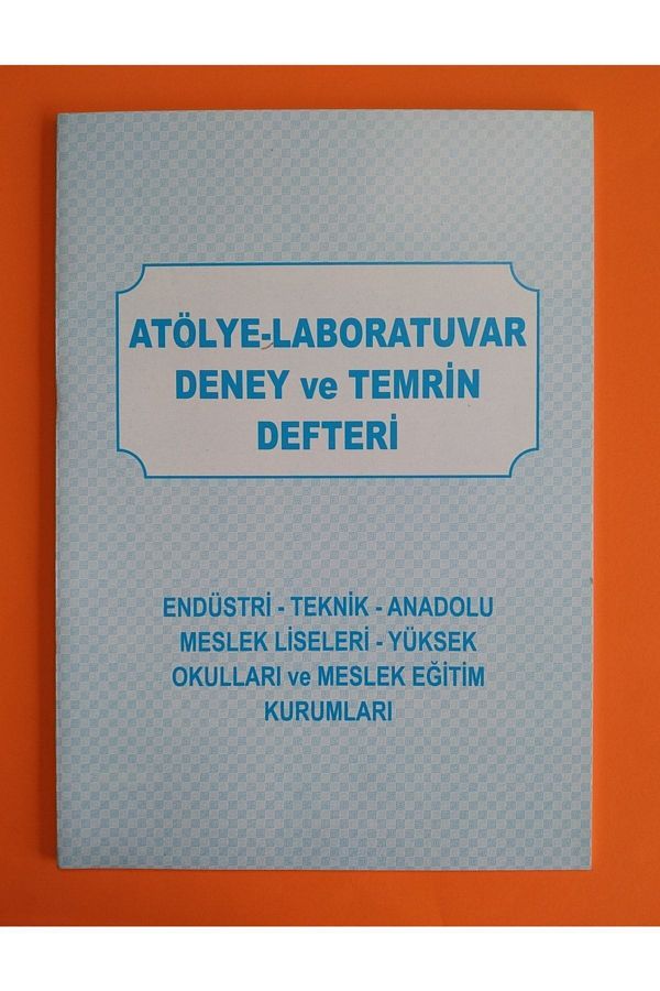 DEFTERSAN-Workshop Temrin Notebook 40 Sheets 1 Piece 1