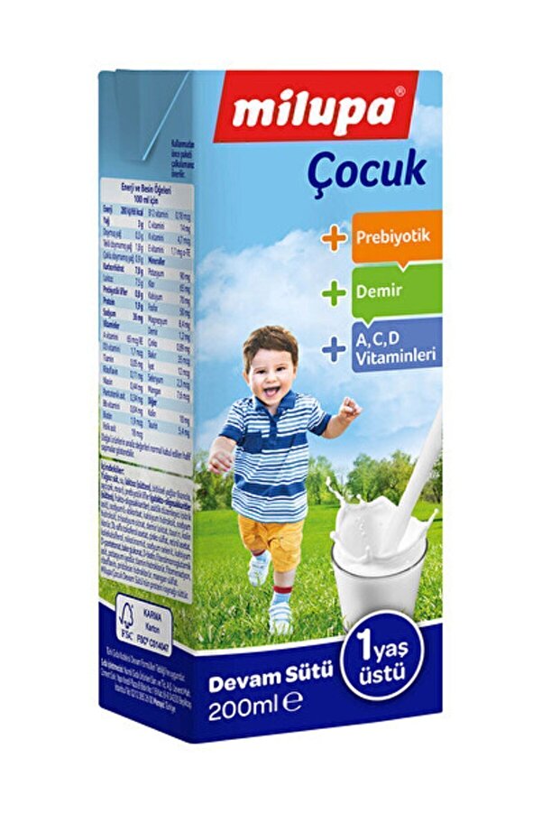 Milupa Çocuk Devam Sütü 200 ML