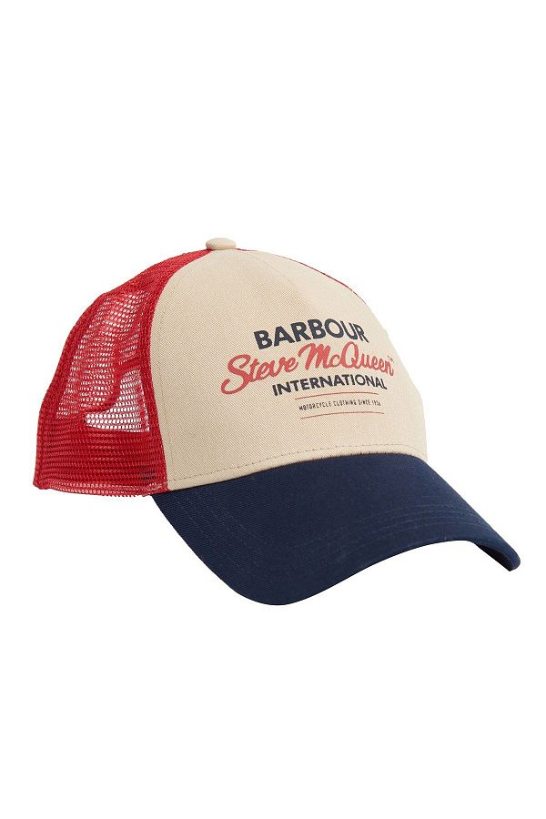 Barbour hat red best sale