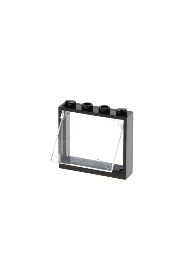 LEGO Custom Accessory Moc Building Window 1X4X3 Black Window Transparent Blue Glass 2 Pieces to Send Trendyol