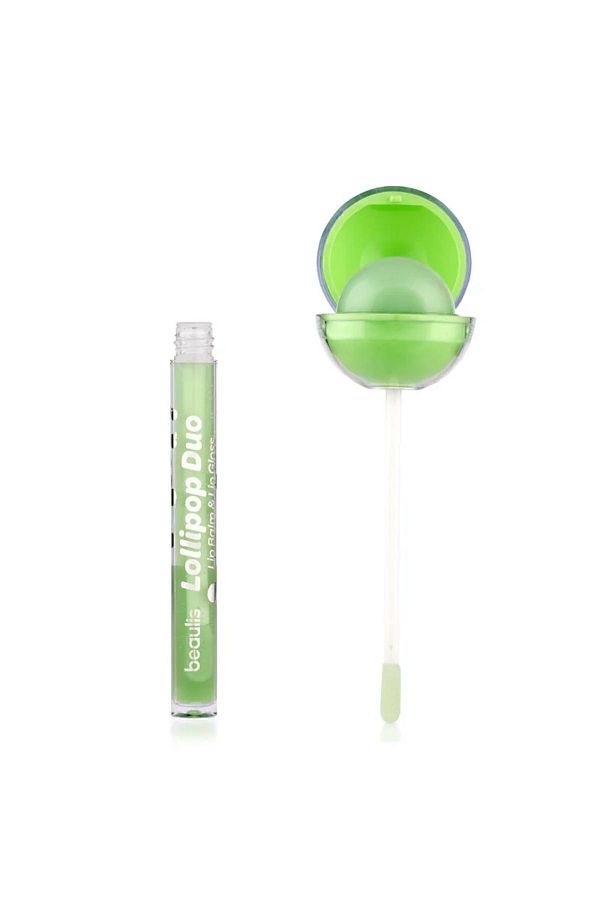 beaulis-LollipopDuo709Green- LipBalmand Gloss 1