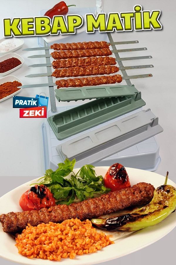 Pratik Zeki-Adana and Urfa Kebab Machine - Practical and Fast Kebab Machine Box 1