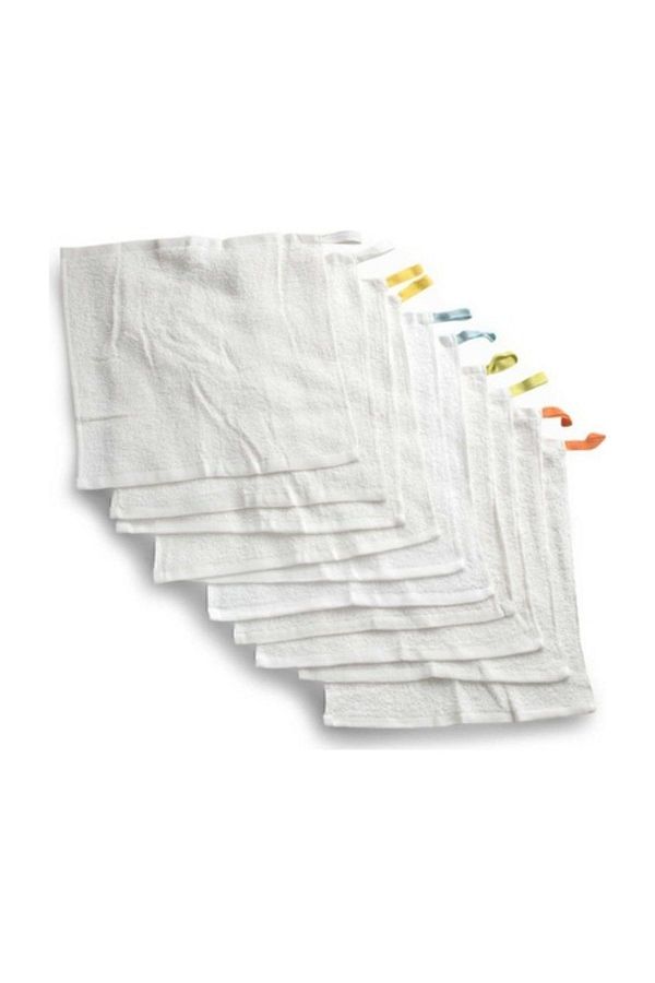 IKEA-Set de prosoape unisex pentru copii Krama alb 10 bucăți 30x30 cm șervețel pentru copii 1