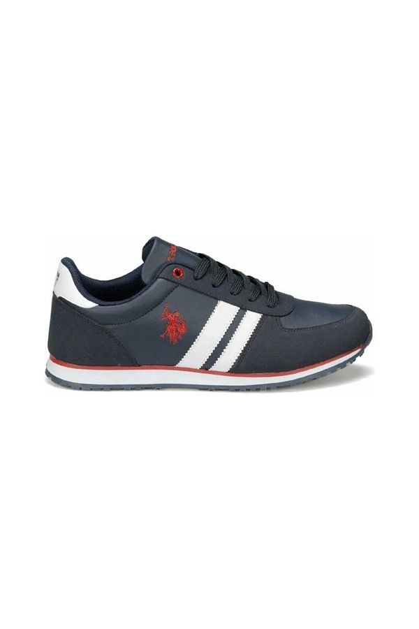 U.S. Polo Assn. Us Polo Assn. Men s Navy Blue Sneakers Comfortable Fit Seasonal Lace Up Trendyol