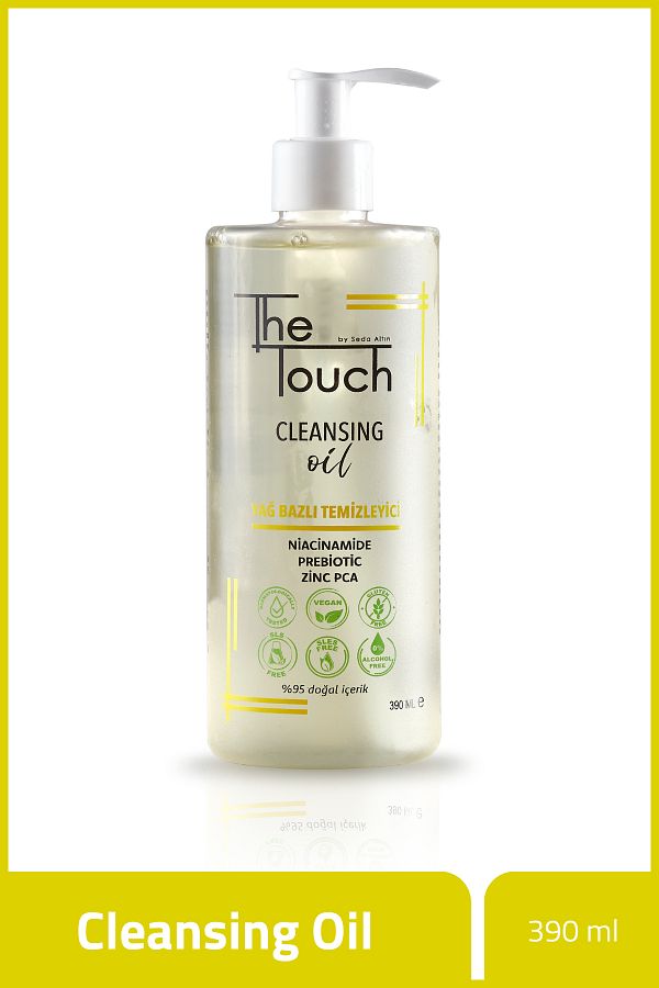 The Touch By Seda Altın-Cleansing Oil - Oil Based Cleanser - Cleansing Oil for Face and Body 390 ML 1