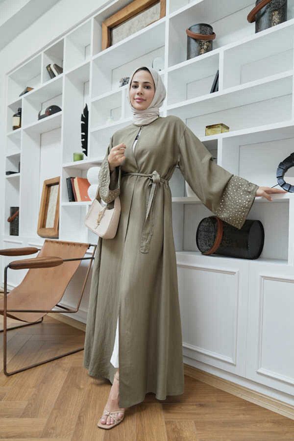 Neways-6642 Model Piesa Vopsea Kaki Abaya 1