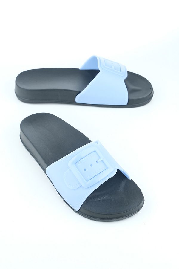 GEZER-Summer Women's Single Buckle Wet Floor Slippers 1