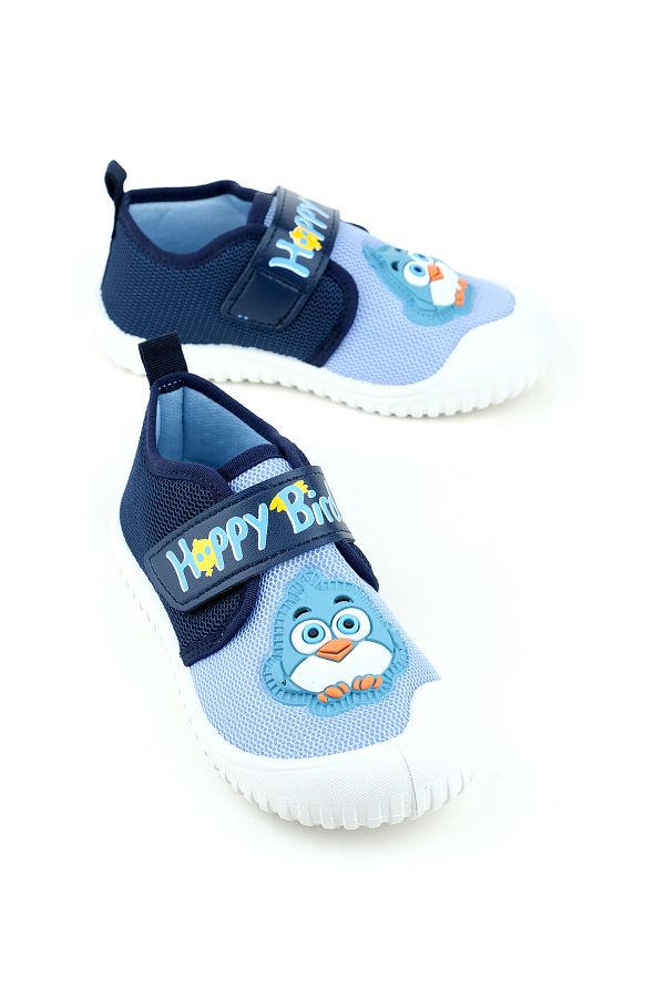 GEZER-Pantofi ajustabili cu velcro Happy Bird de lenjerie de vară pentru băiat 1