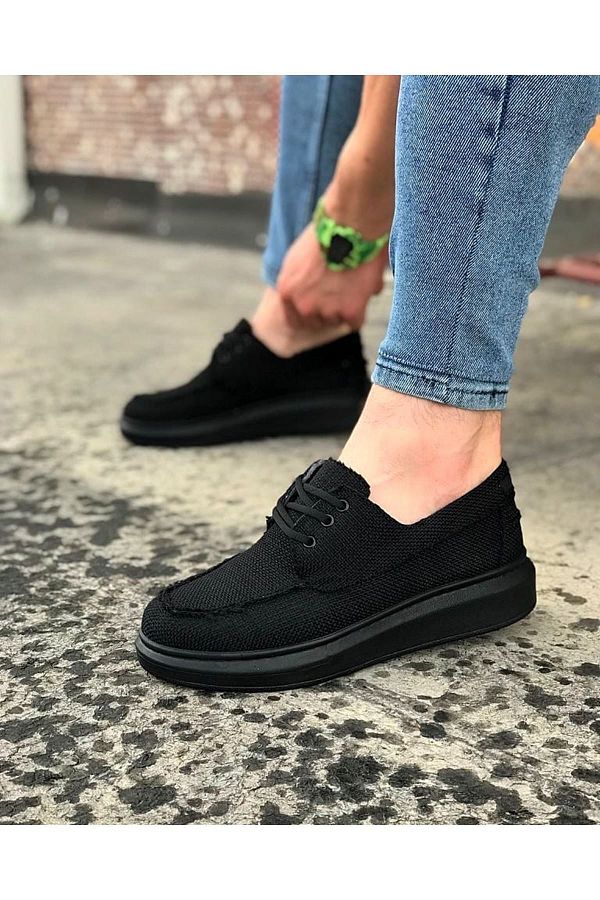 Afrodit-Charcoal Men's Casual Shoes 1