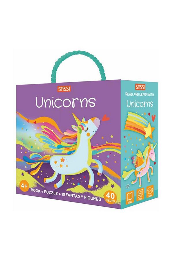 Sassi Junior-Sassi Read and Learn with Unicorns 1