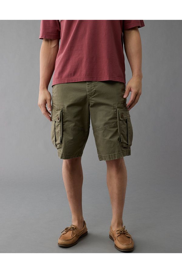 American Eagle Ae Flex Lived In Long Cargo Shorts U 0132 7280 333 Trendyol