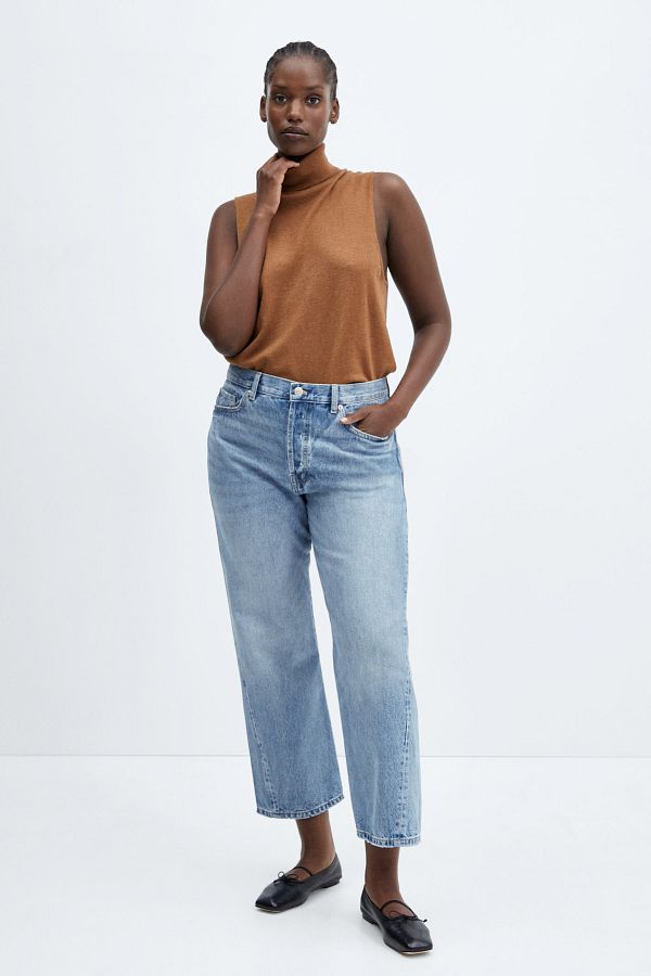 Straight jeans mango cheap