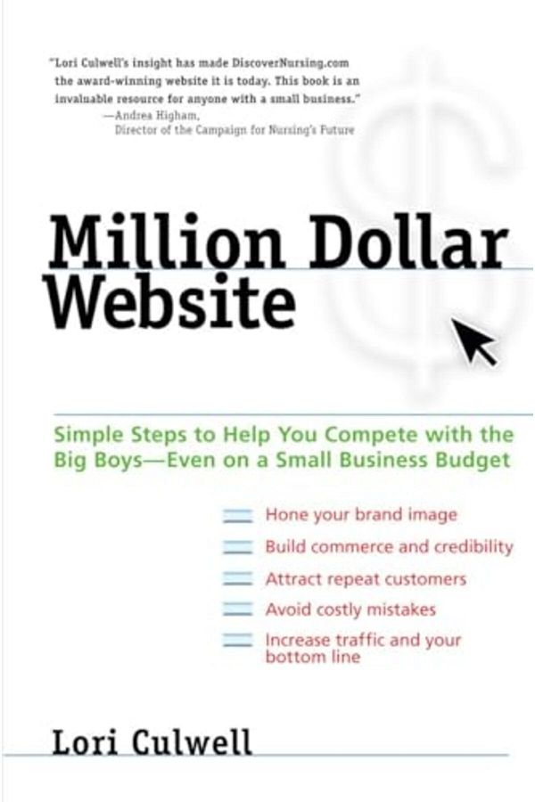 Penguin Random House-Million Dollar Website Simple Steps To Help You Compete With The Big Boys Even On A Small Busines 1