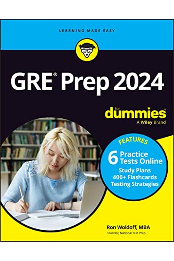 Wiley-تحضير لامتحان GRE 2024 للمبتدئين مع التدريب عبر الإنترنت 1