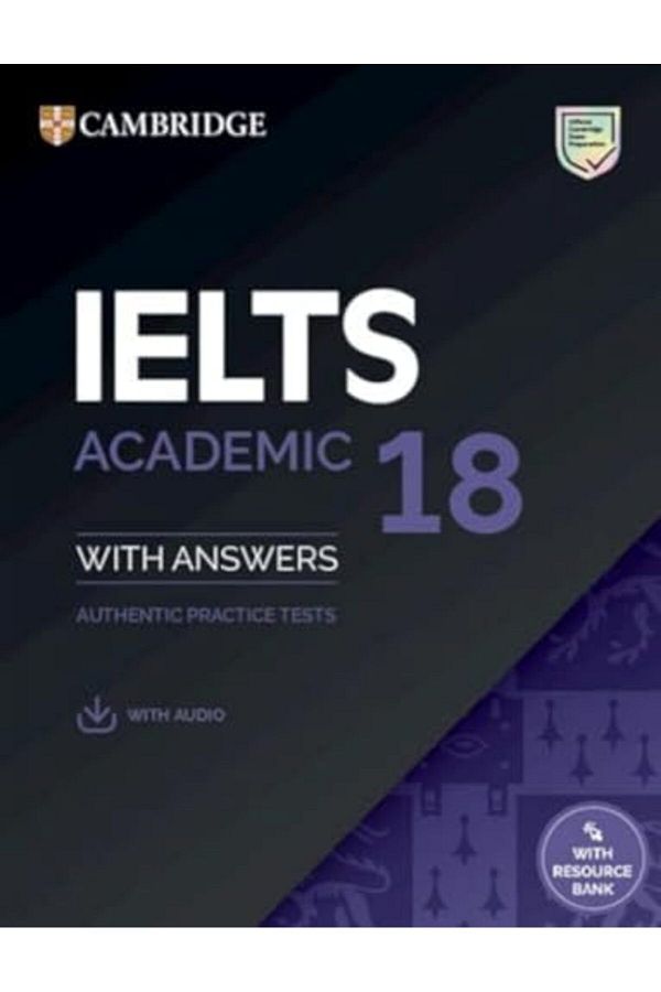 Cambridge-Ielts 18 Academic Students Book With Answers With Audio With Resource Bank Authentic Practice Test 1