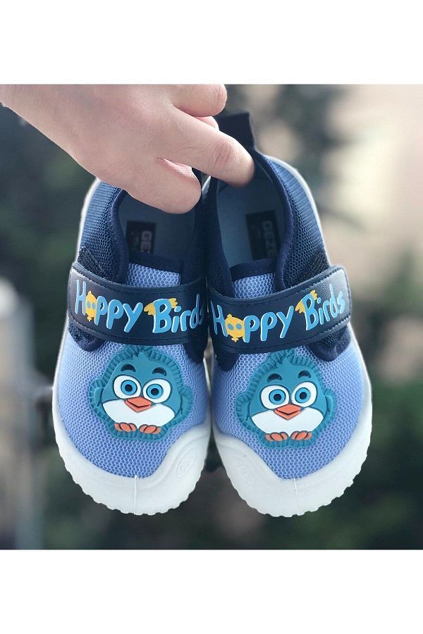 Pandalina Children s Slippers Nursery Home School Shoes Soft Non Slip Sole Velcro Nursery Shoes Trendyol