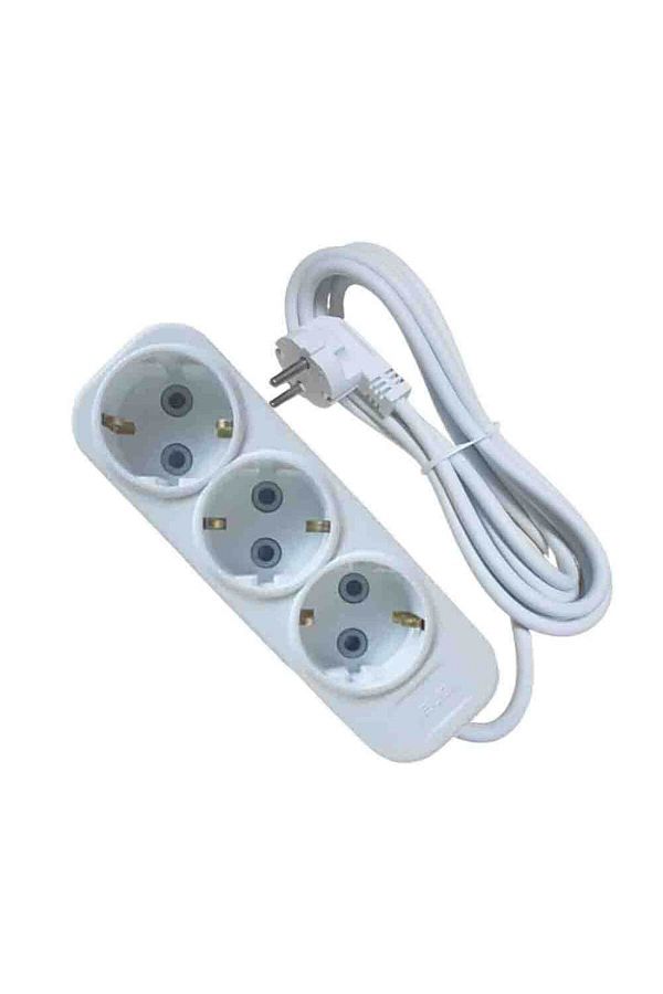 ELBİ-White 5 Meter Group Socket - Elbi̇ Set of 3 1