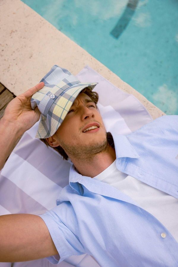 Barbour Tn25 Sandsend Tartan Bucket Hat Trendyol