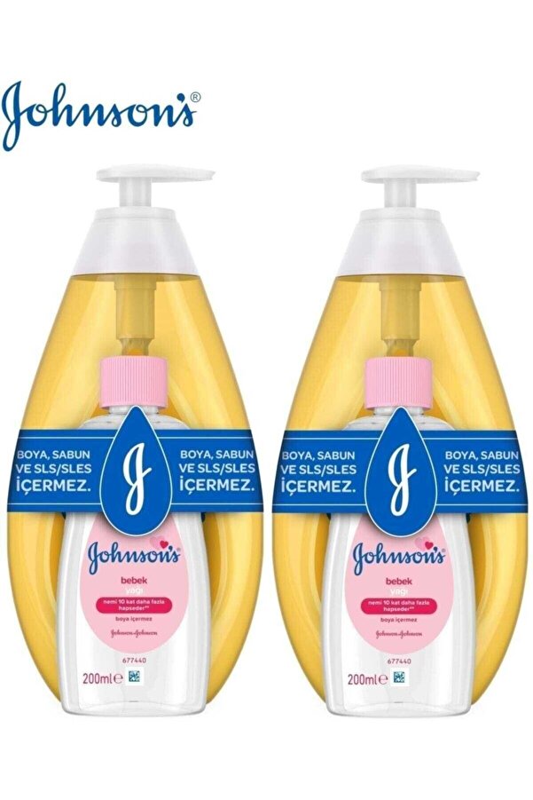 Johnson's Baby Johnsons Baby Bebek Şampuanı Klasik 750ml+bebek Yağı 200ml (2 Li Set)