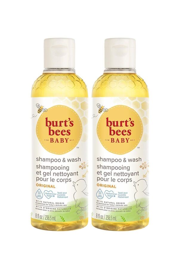 Burt's Bees Bebek Saç Ve Vücut Şampuanı - Baby Bee Shampoo Body Wash X 2 235 ml