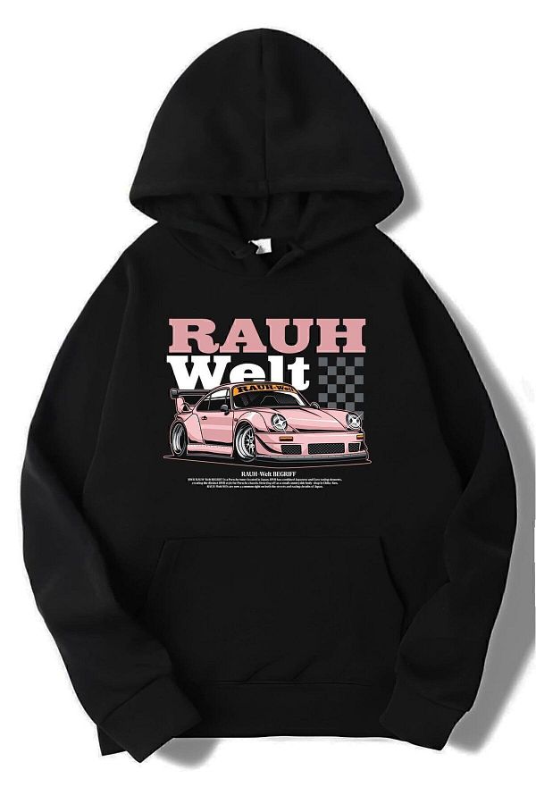 BRZ COLLECTION-RAUH-Welt Unisex Oversize Porsche Hoodie 1