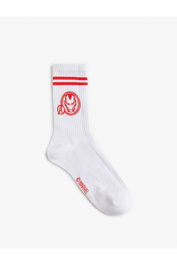 Koton-Socket pentru șosete din amestec de bumbac cu licență Iron Man 1