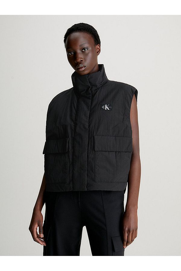 Calvin Klein Vest Black Basic Trendyol