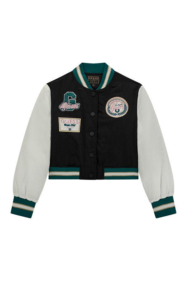 Guess satin bomber jacket outlet