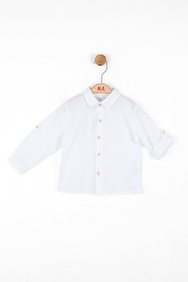 Nk Kids Nk Kıds 46617-viva Gömlek 1/4 Beyaz