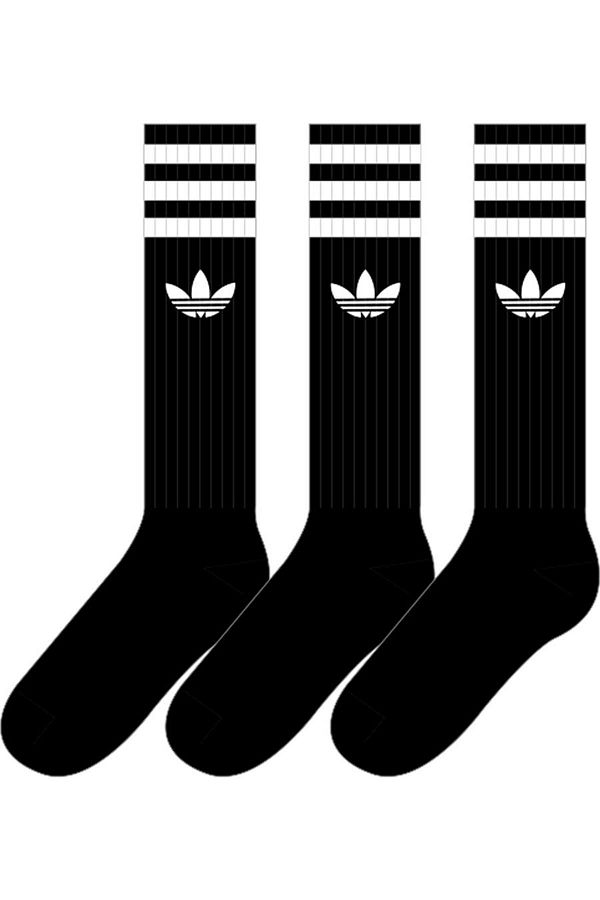 adidas Unisex Originals Socks Solid Crew Sock S21490 Trendyol