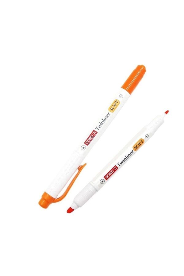 Dong-A-Donga Twinler Soft Orange - N/08 Highlighter Double Sided 1