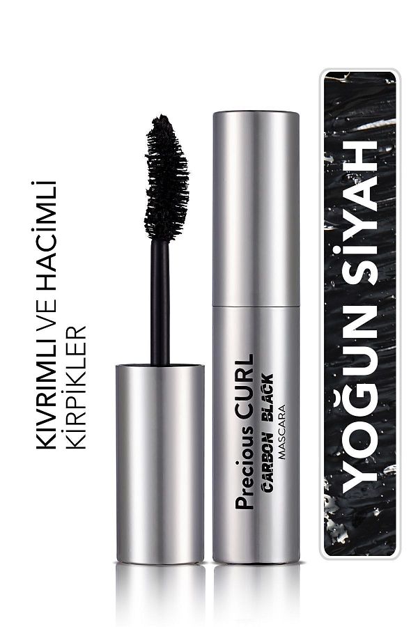 Flormar-Volume and Curl Making Mascara-precious Curl Mascara-001carbon Black-8690604542369 1