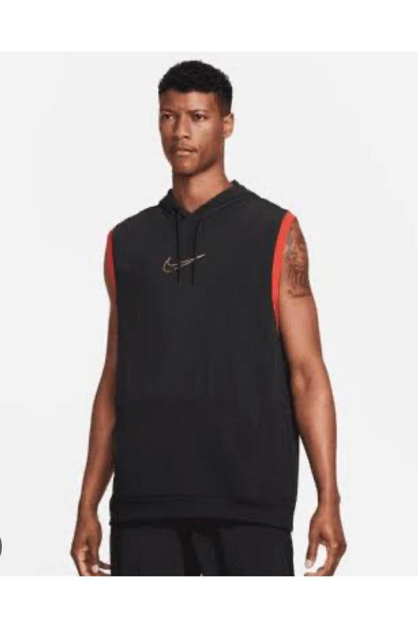 Nike Dri fit Men s Sleeveless Hooded Pullover Training Top Men s Training Top Dm6662 010 Trendyol