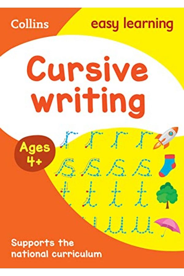Harper Collins-Cursive Writing Ages 45 Ideal For Home Learning Collins Easy Learning Preschool 1