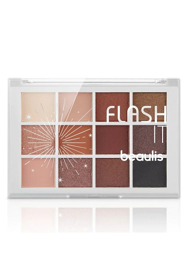 beaulis-High Pigmented 12-Piece Colorful Pearlescent Matte Eyeshadow - Flash It 1