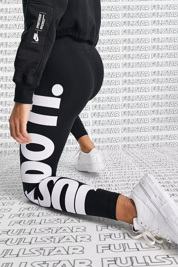 Nike Sports Leggings Black High Waist Trendyol