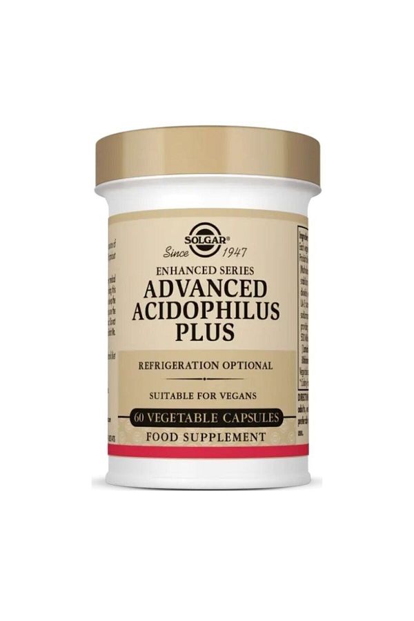 Solgar-Advanced Acidophilus Plus 60 Capsules 1