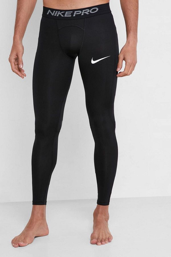 Nike Black Dri Fit Pro Men s Leggins Tights Men s Tights Trendyol