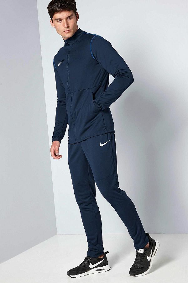 Navy nike tracksuit discount