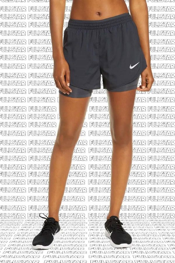 Nike Flex Tempo Lux 2in1 Running Shorts Vapor Barrier Pocket Anthracite Tights Shorts Trendyol