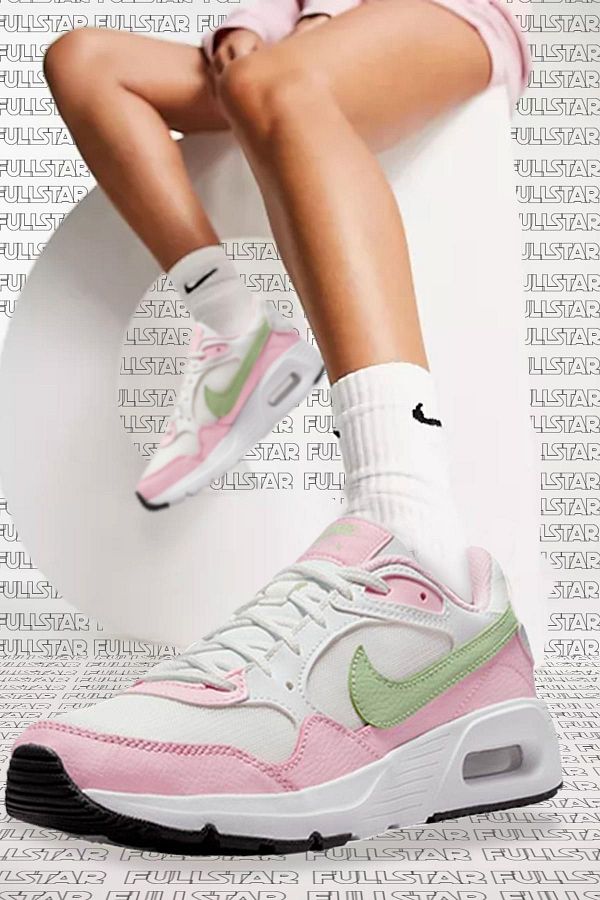 Nike Air Max Sc G. S. Leather Sneaker Genuine Leather Textile Pink Sports Shoes Trendyol