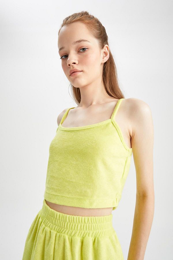DeFacto-Basicatlet with Hanger - Coool Fitted Towel Fabric Y2246Az22Sm 1