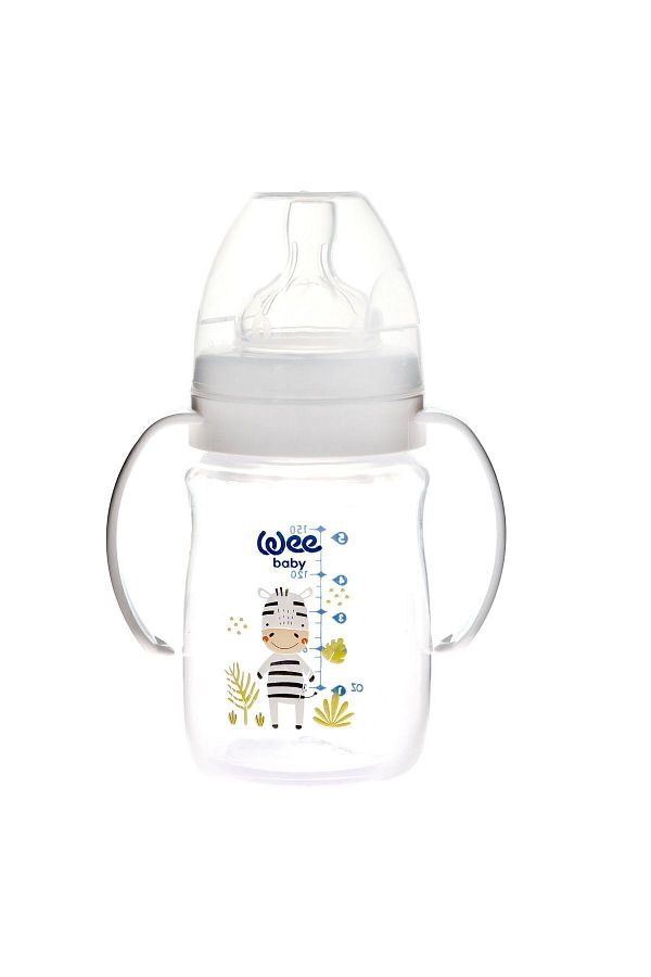 Wee Baby-Safari Pp Baby Bottle - 150 ml with Handle Model 483 1