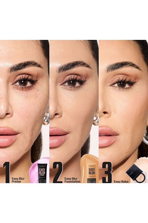 ファンデーション Huda Beauty Easy Blur #120b Vanilla 30ml Easy Blur Foundation | Full Coverage & Lightweight | Hydrating