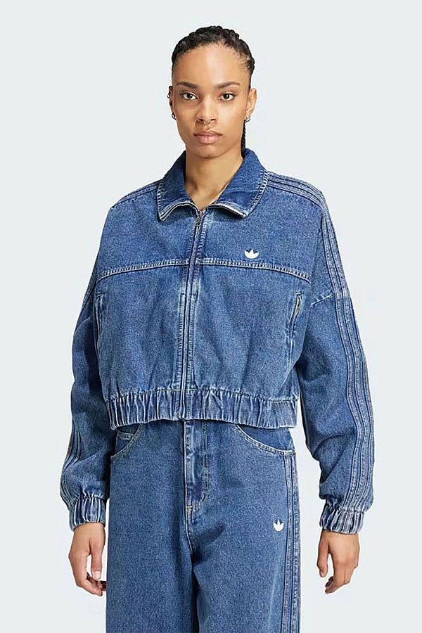 adidas Ess Denim Women s Tracksuit Top P Design Iw5762 Trendyol