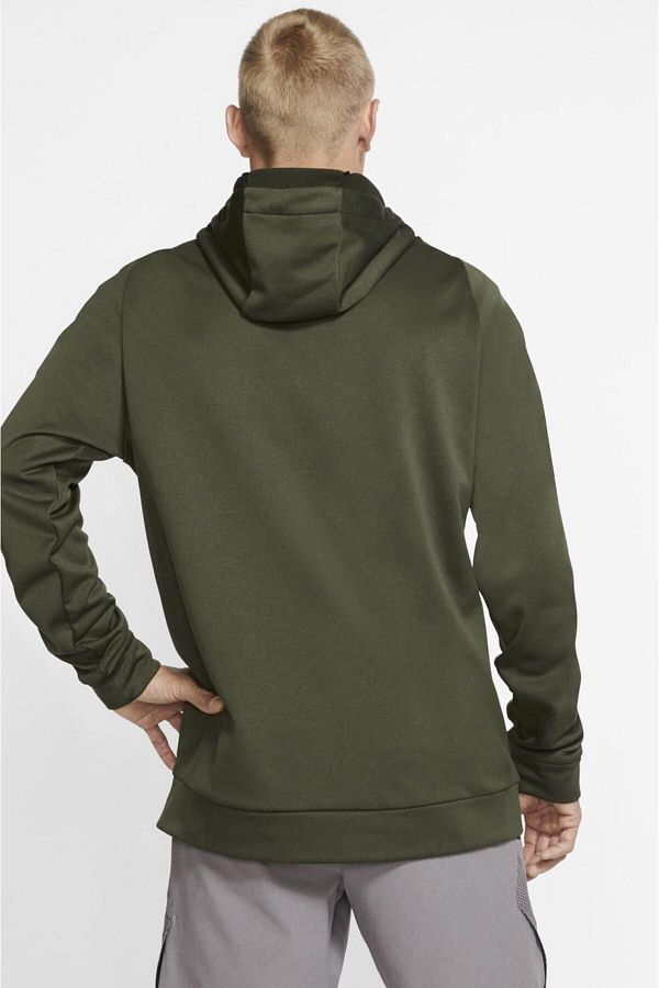 Nike Therma Dri Fit Full Zip Hoodie Hooded Men s Thermal Sweatshirt Green Trendyol