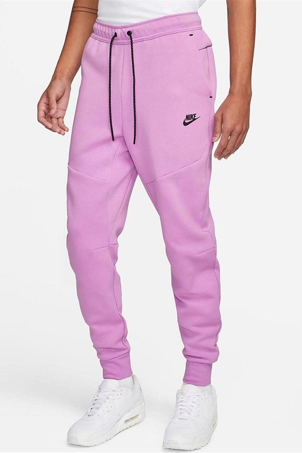 Nike Tech Fleece Jogger Pants Purple Sweatpants Sportswear Trendyol